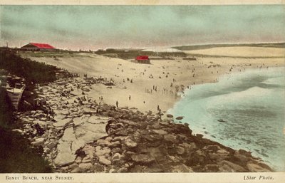 Bondi Beach, Sydney, Nowa Południowa Walia, Australia (kolorowe zdjęcie) autorstwa Photographer Australian