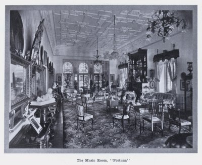 Sala Muzyczna „Fortuna” (zdjęcie czarno-białe) autorstwa Photographer Australian
