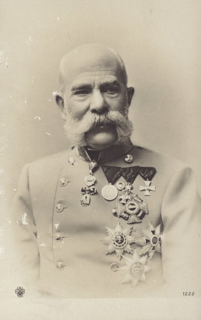 Franciszek Józef I (zdjęcie czarno-białe) autorstwa Photographer Austrian