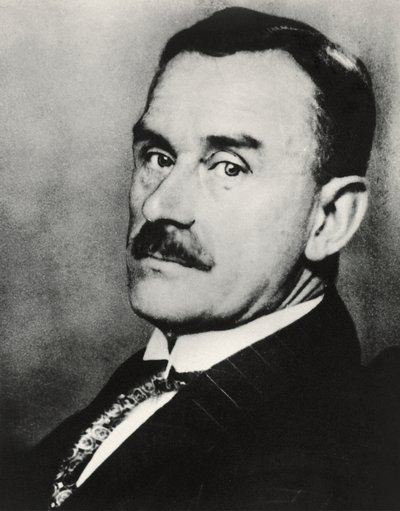 Tomasz Mann (czarno-białe zdjęcie) autorstwa Photographer Austrian