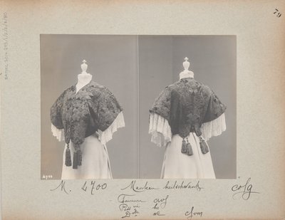 Strona albumu: House of Worth, Jacket autorstwa Photographer French