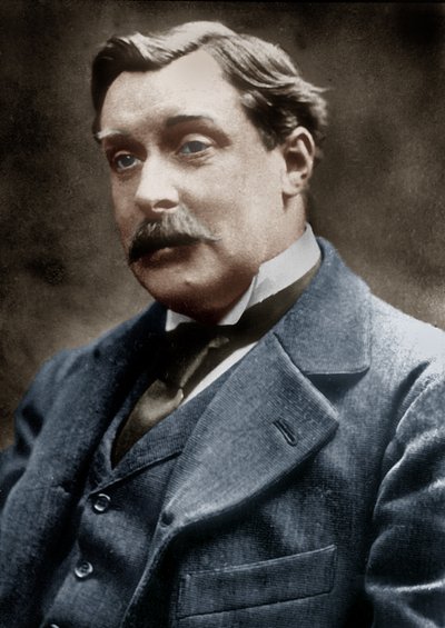 Francuski pisarz Alphonse Allais (zdjęcie) autorstwa Photographer French