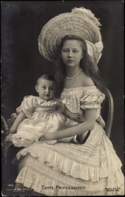 Ciotka księżniczka Wiktoria Luiza, Liersch 1693 autorstwa Photographer German