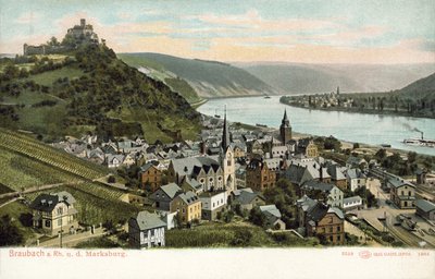 Braubach, Niemcy (kolorowe zdjęcie) autorstwa Photographer German