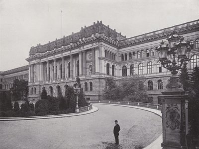 Charlottenburg, Uniwersytet Techniczny (zdjęcie czarno-białe) autorstwa Photographer German