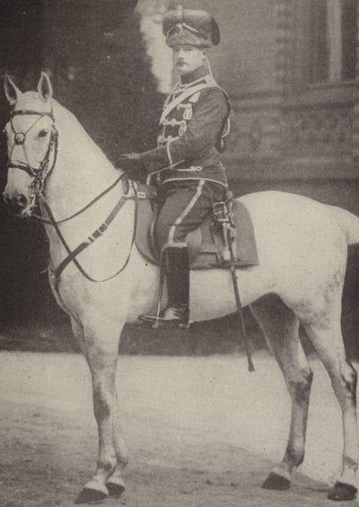 Gustav Krupp von Bohlen, mąż Berthe Krupp, właścicielki przemysłowego imperium Kruppa (zdjęcie czarno-białe) autorstwa Photographer German