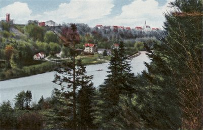 Dolina Isar w pobliżu Pullach (zdjęcie) autorstwa Photographer German