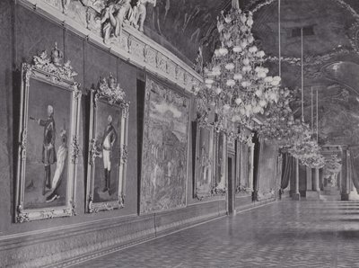 Zamek Królewski, galeria zdjęć (zdjęcie czarno-białe) autorstwa Photographer German