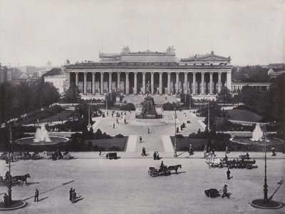 Lustgarten (zdjęcie czarno-białe) autorstwa Photographer German
