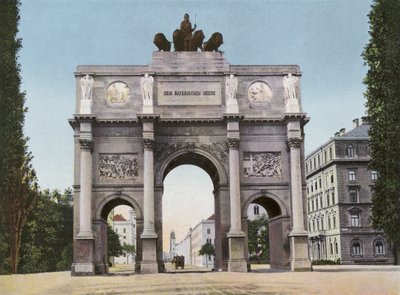 Monachium/Monachium: Siegestor (zdjęcie) autorstwa Photographer German
