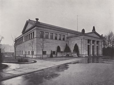 Muzeum Pergamońskie (zdjęcie czarno-białe) autorstwa Photographer German