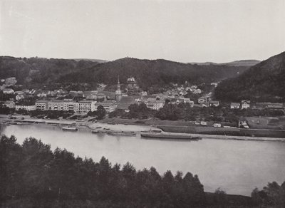 Schandau (zdjęcie czarno-białe) autorstwa Photographer German