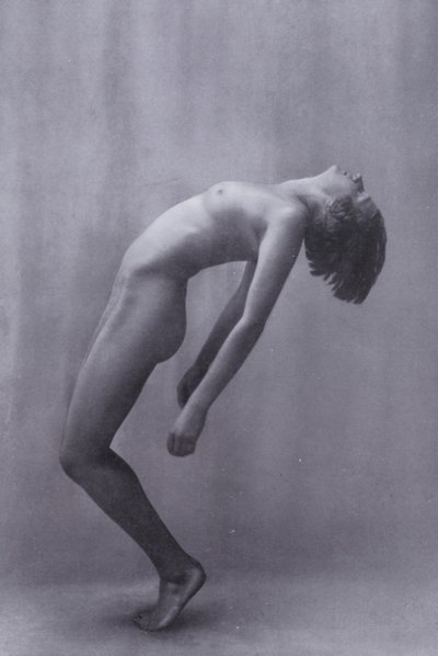 Ciało piękne, kultura fizyczna dla kobiet (zdjęcie czarno-białe) autorstwa Photographer German