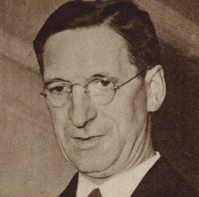 Eamon de Valera, irlandzki polityk i prezydent (zdjęcie czarno-białe) autorstwa Photographer Irish