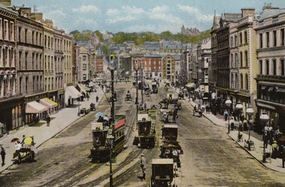 Irlandia Południowa: Patrick Street, Cork (kolorowe zdjęcie) autorstwa Photographer Irish