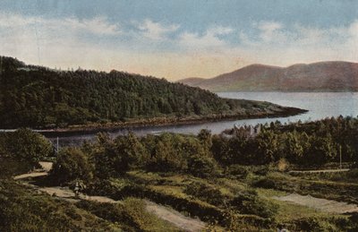Irlandia Południowa: Rzeka Blackwater w Kenmare, Hrabstwo Kerry (kolorowe zdjęcie) autorstwa Photographer Irish