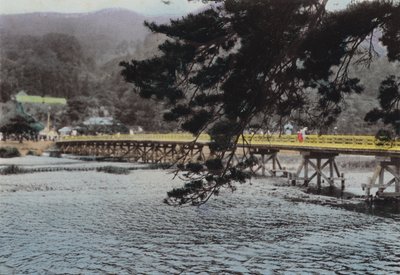 Japonia, K. 1912: Arashiyema, Kioto (zdjęcie) autorstwa Photographer Japanese