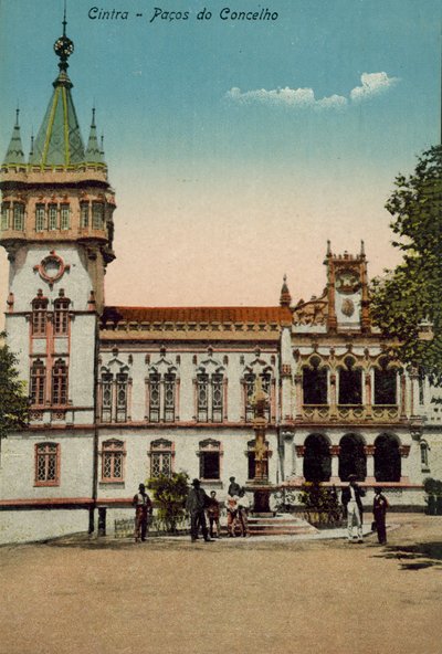Cintra/Sintra: Pacos do Concelho (zdjęcie kolorowe) autorstwa Photographer Portuguese