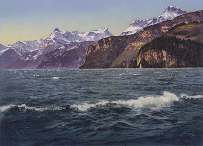 Jezioro Uri przy Fohnsturm (zdjęcie kolorowe) autorstwa Photographer Swiss