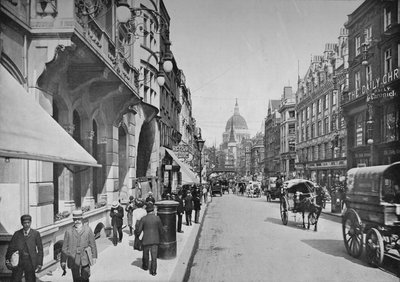 Fleet Street, City of London, c1900 1911 autorstwa Pictorial Agency