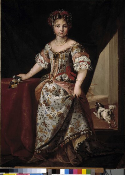 Portret księżniczki (olej na płótnie) autorstwa Pier Francesco Cittidani