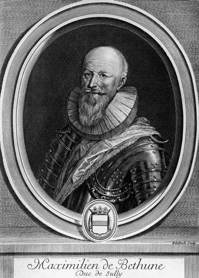 Portret Maksymiliena de Bethune autorstwa Blaise Nicolas Le Sueur