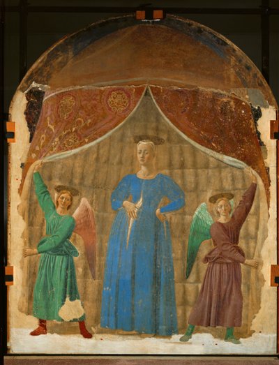 Madonna del Parto (obraz na drewnie) autorstwa Piero della Francesca