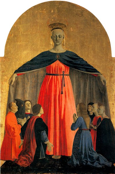 Madonna Miłosierdzia Madonna Miłosierdzia, ok. 1460 autorstwa Piero della Francesca
