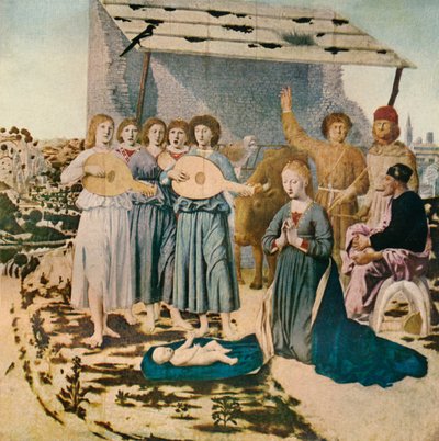 Narodzenia, c1470, 1911 autorstwa Piero della Francesca