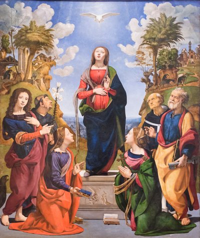 Wcielenie Chrystusa autorstwa Piero di Cosimo