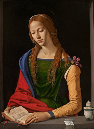 Włoski:  Santa Maria Maddalena Święta Maria Magdalena autorstwa Piero di Cosimo