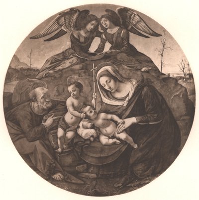 Święta Rodzina autorstwa Piero di Cosimo