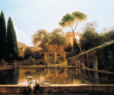 Widok na ogrody Villa d