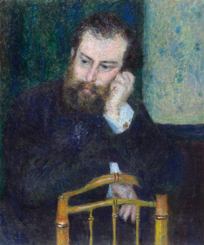 Alfred Sisley autorstwa Pierre-Auguste Renoir