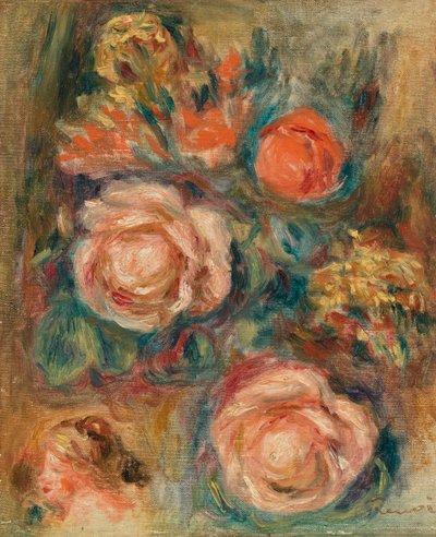 Bukiet róż (Bukiet z róż) autorstwa Pierre-Auguste Renoir