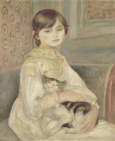 Julie Manet autorstwa Pierre-Auguste Renoir