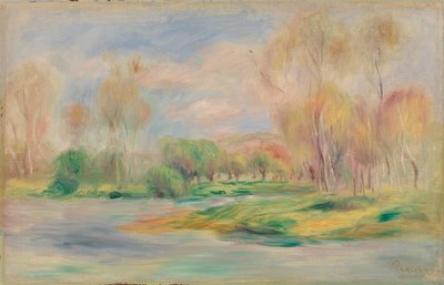 Krajobraz autorstwa Pierre-Auguste Renoir