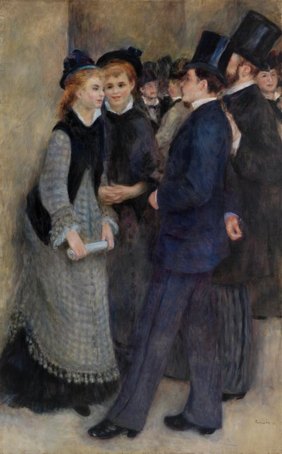 Opuszczenie Konserwatorium autorstwa Pierre-Auguste Renoir