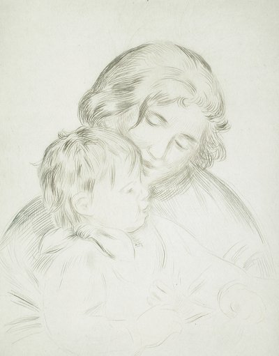 Matka i dziecko (Jean Renoir) autorstwa Pierre-Auguste Renoir