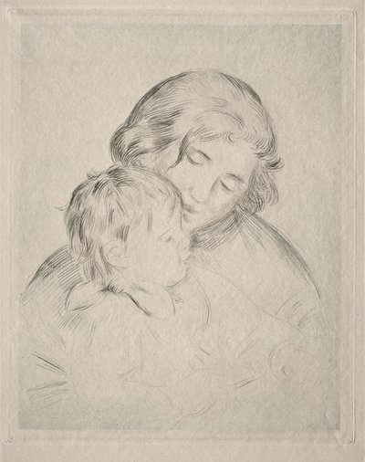 Matka i dziecko autorstwa Pierre-Auguste Renoir