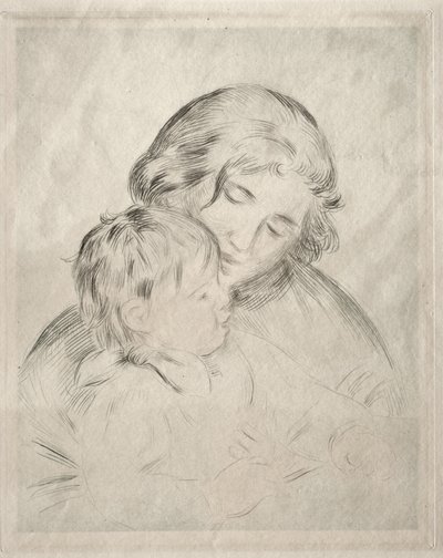 Matka i dziecko autorstwa Pierre-Auguste Renoir