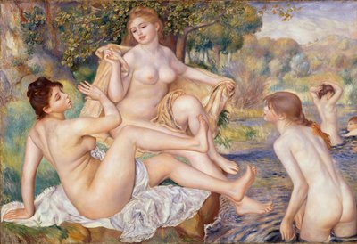 „Wielkie kąpiące się” autorstwa Pierre-Auguste Renoir