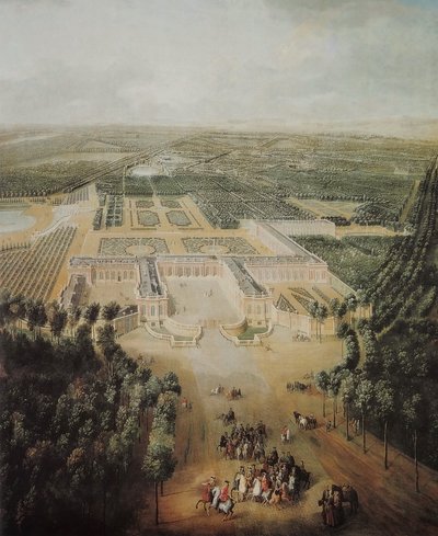Vue du Grand Trianon prise du côté de l