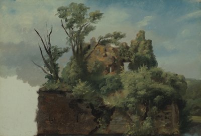 Pejzaż z ruinami autorstwa Pierre-Henri de Valenciennes