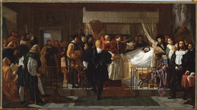 Honory oddane Raphaelowi na łożu śmierci autorstwa Pierre Nolasque Bergeret