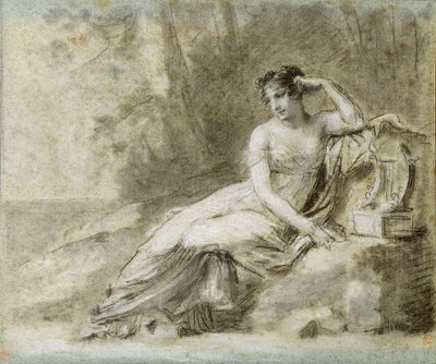 Studium do portretu cesarzowej Józefiny autorstwa Pierre Paul Prudhon