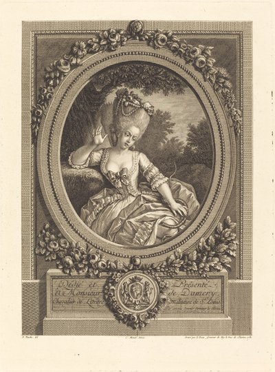 Niebezpieczeństwo gajów autorstwa Pierre Adrien Le Beau after Nicolas Tanché