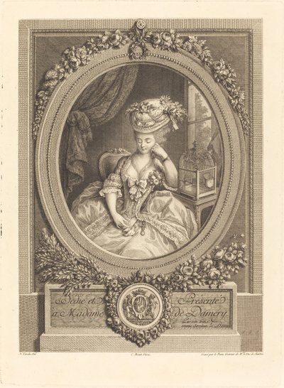 Pączkujące pragnienia autorstwa Pierre Adrien Le Beau after Nicolas Tanché