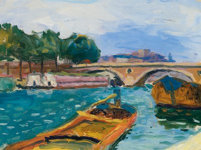 Paryż, Most na Sekwanie, ok. 1898-1904. autorstwa Albert Marquet