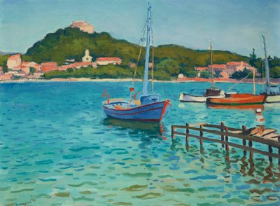 Porquerolles, letnie popołudnie, 1939. autorstwa Albert Marquet